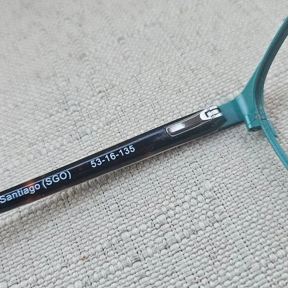 Vera Bradley Women Eyeglasses Frame Brown/Turquoise SANTIAGO Glasses SHARON - Picture 9 of 12